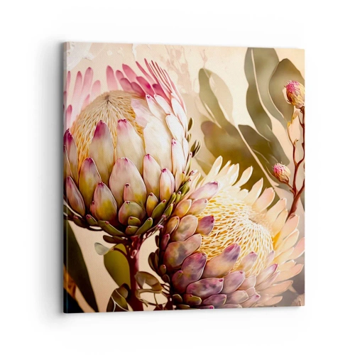 Obraz na plátně - Něžně objaté - 70x70 cm