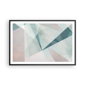 Plakát v černém rámu - V klidu, ale dynamicky - 91x61 cm