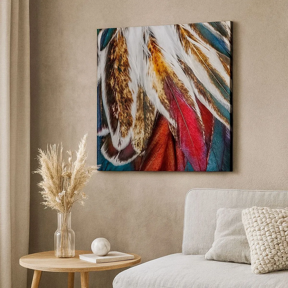 Obraz na plátně - Tajemství letu - 30x30 cm