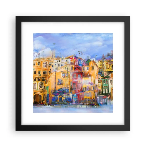 Plakát v černém rámu - Jsme spolu - 30x30 cm