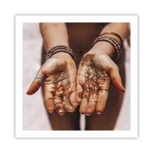 Plakát - Dárek pro tebe - 60x60 cm