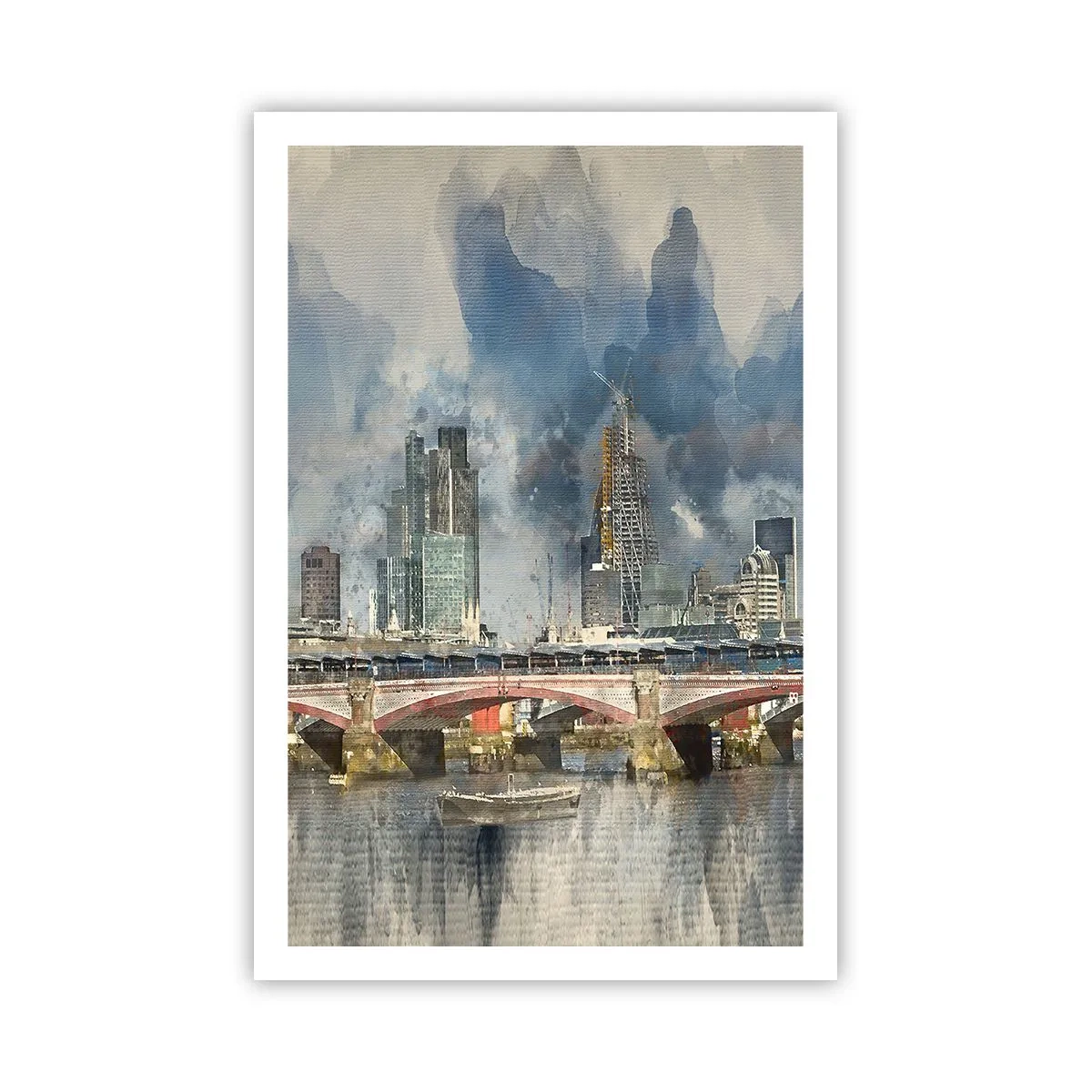 Plakát - Londýn v celé své kráse - 61x91 cm