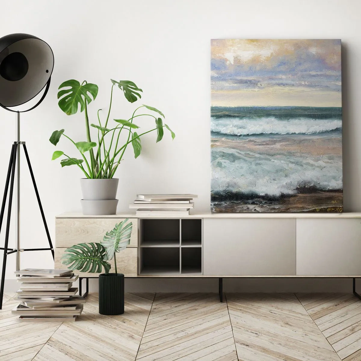 Obraz na plátně - Tady uhladíš duši - 65x120 cm
