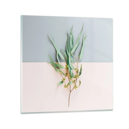 Obraz na skle - Pastelová jemnost - 70x70 cm