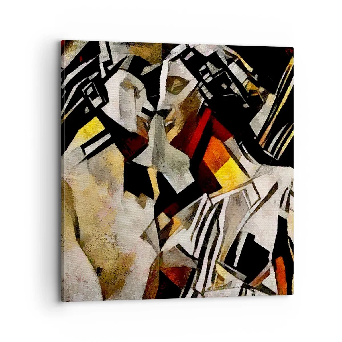 Obraz na plátně - Sošný polibek - 70x70 cm