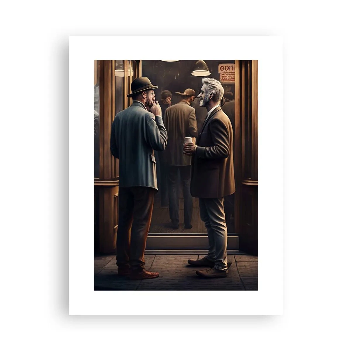 Plakát - Dobrá chvíle dne - 30x40 cm