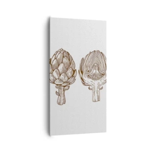 Obraz na plátně - Hodiny anatomie - 65x120 cm