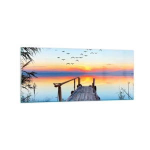 Obraz na skle - Je čas vrátit se… - 120x50 cm