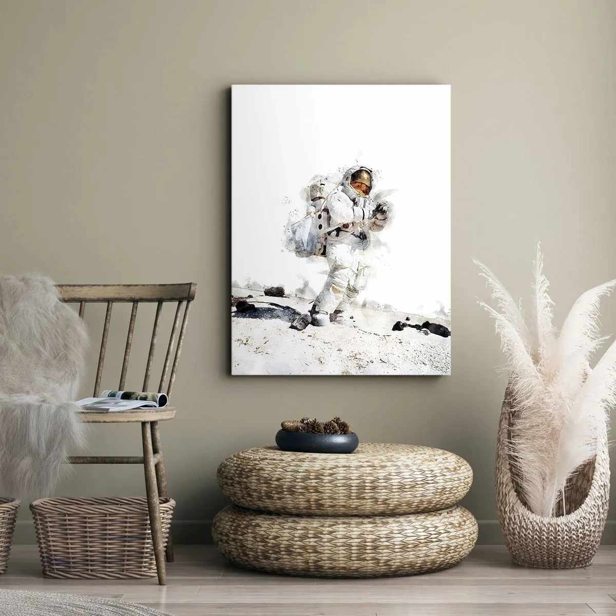 Obraz na plátně - Posel Země - 65x120 cm