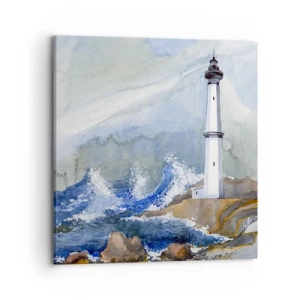 Obraz na plátně - Proti tmě a hromobití - 70x70 cm