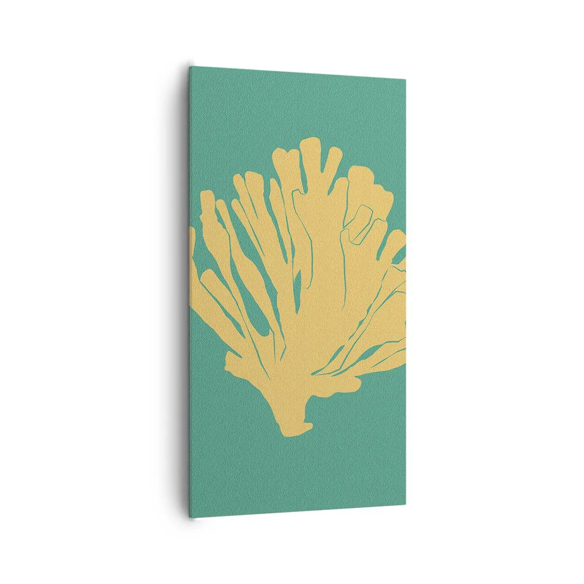 Obraz na plátně - Křoví podvodního lesa - 65x120 cm