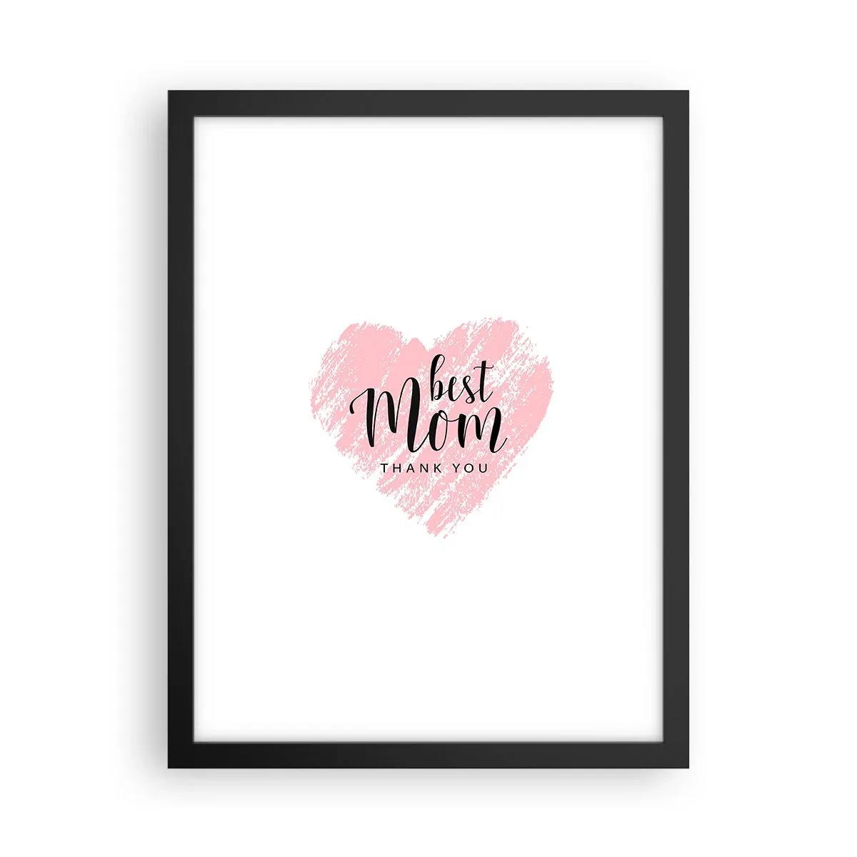 Plakát v černém rámu - Vždy pravá chvíle - 30x40 cm