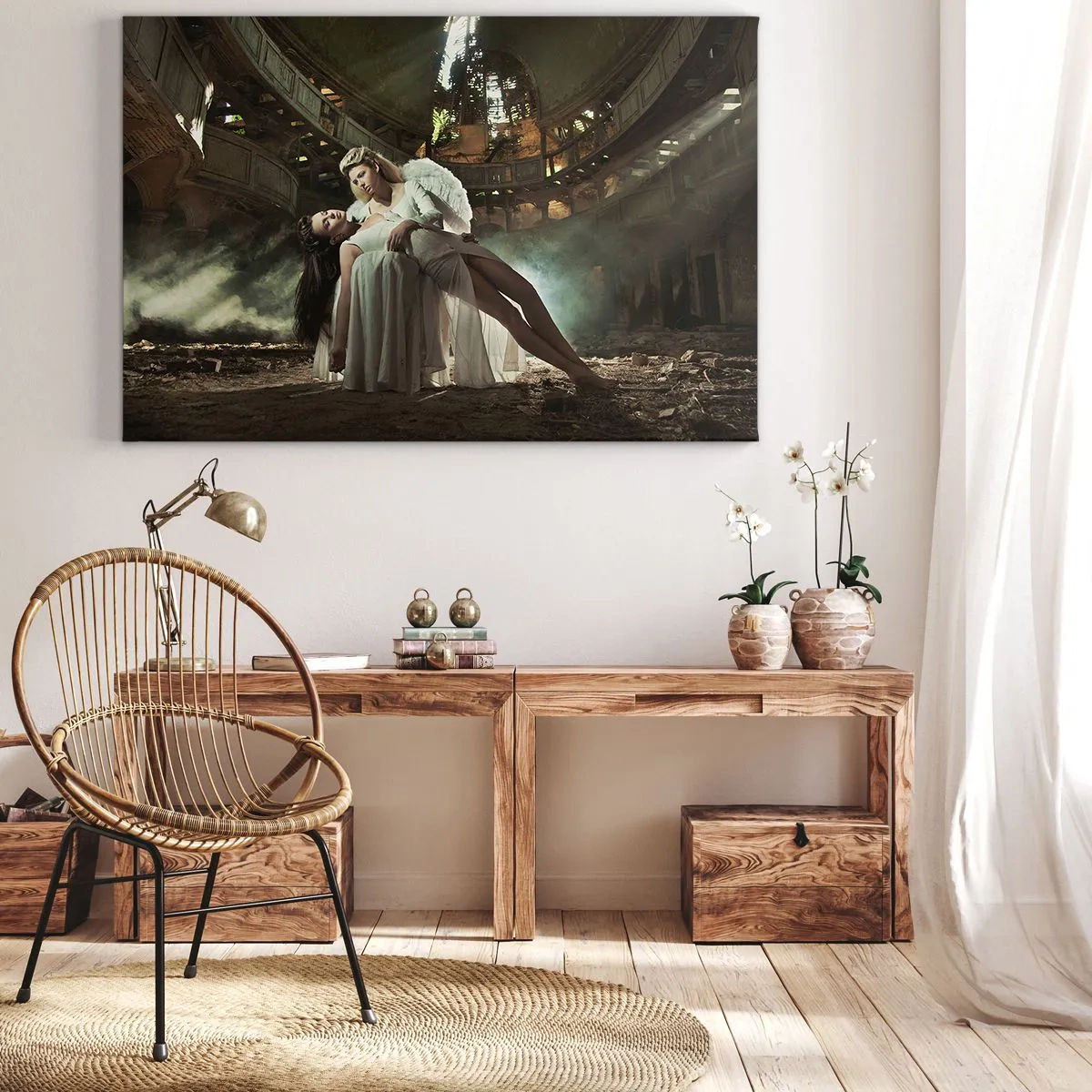 Obraz na plátně - Duch starého divadla - 100x70 cm