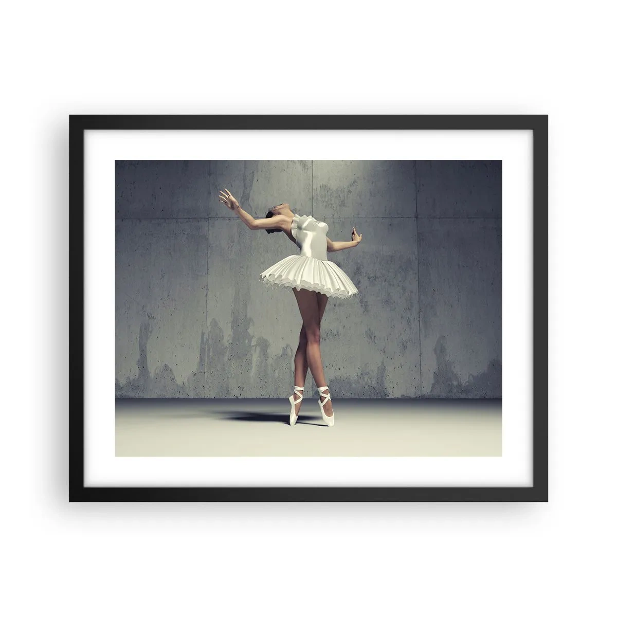 Plakát v černém rámu - Lehce jako pták - 50x40 cm