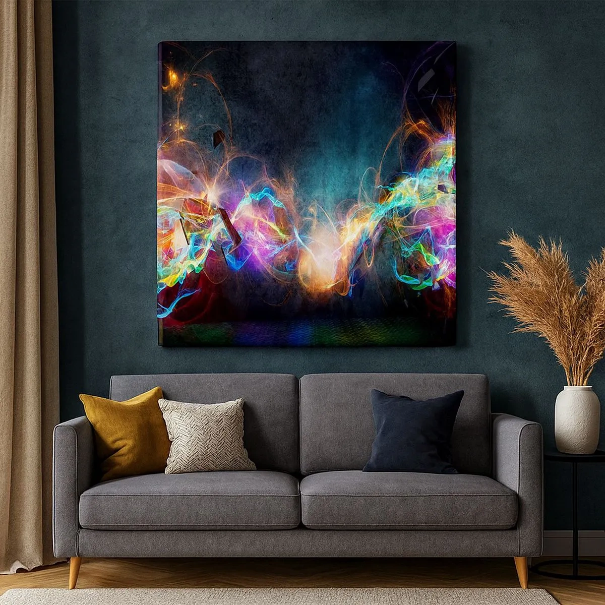 Obraz na plátně - Radostně proti tmě - 30x30 cm