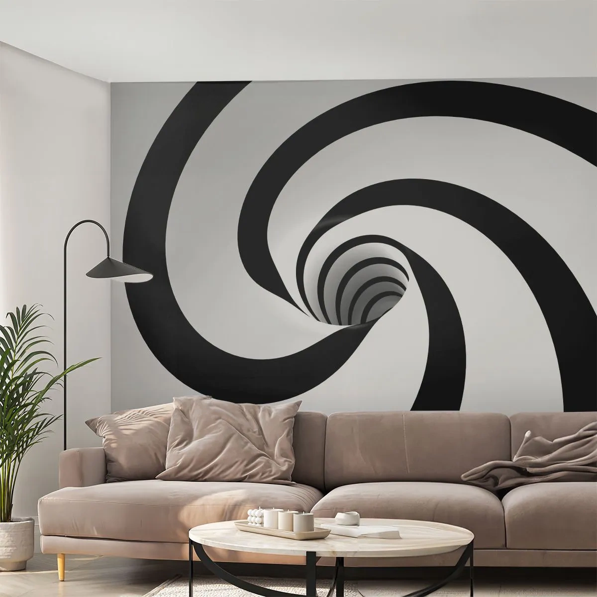 Fototapeta Samolepicí Deluxe Sticker - Podlehnout viru? - Abstrakce, 3D, Vír - 250x175 cm