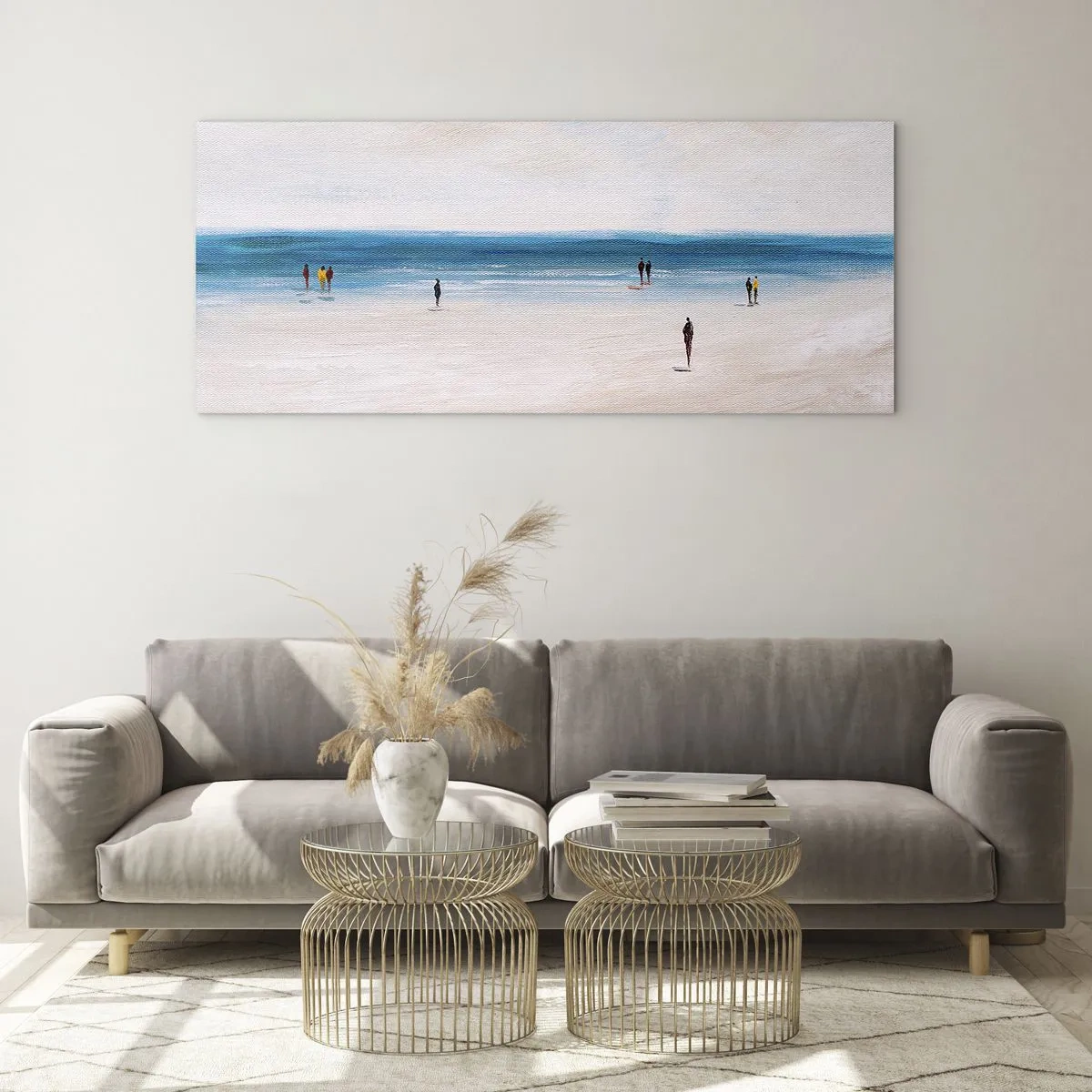 Obraz na skle - Přirozená potřeba - 100x40 cm