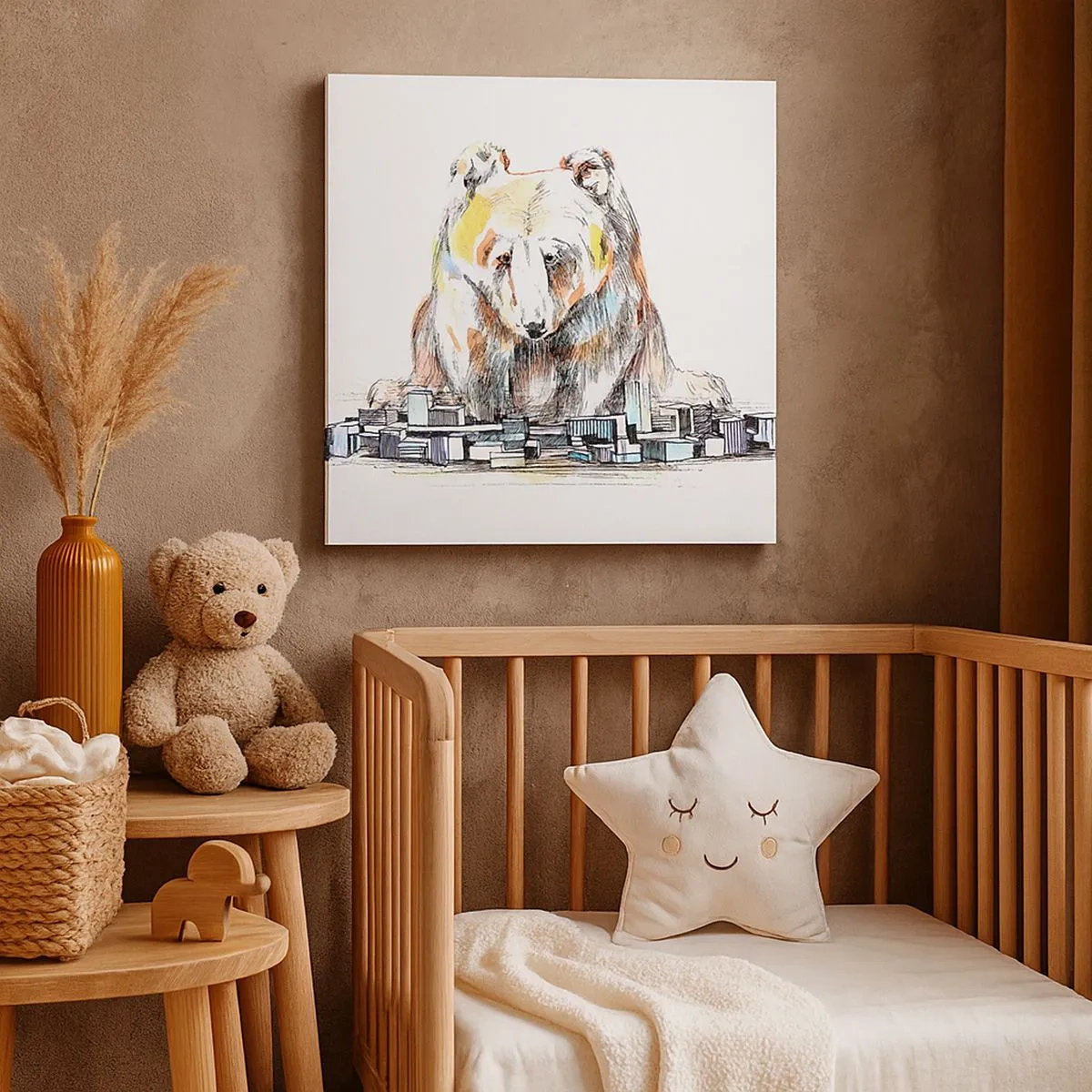 Obraz na plátně - Jak lze takto žít? - 30x30 cm