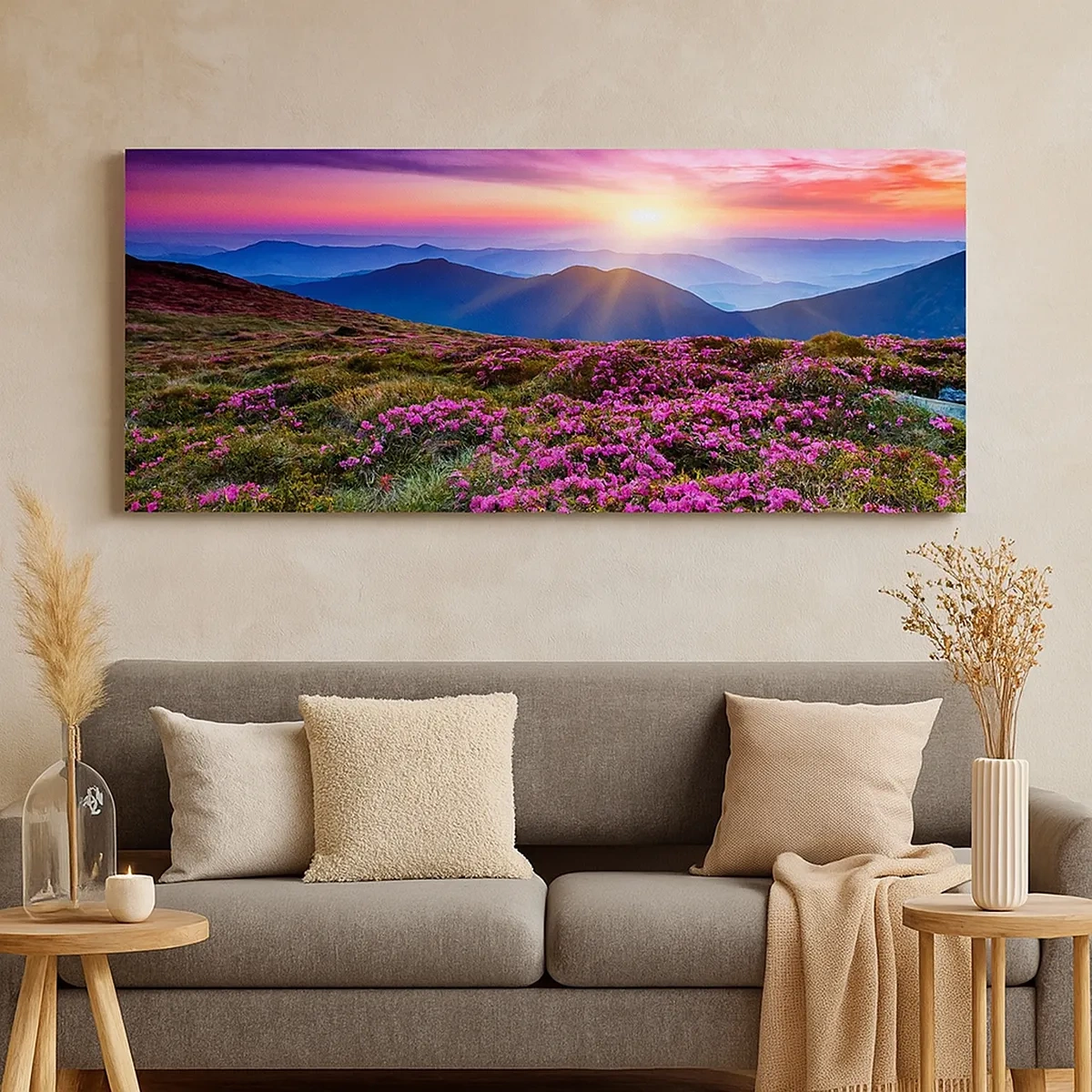 Obraz na plátně - Zavoněly svěží pupeny bylinek z obilných polí - 30x30 cm