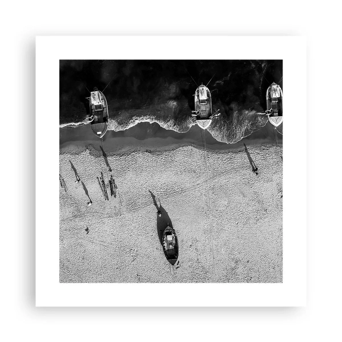 Plakát - Ještě na břehu… - 40x40 cm
