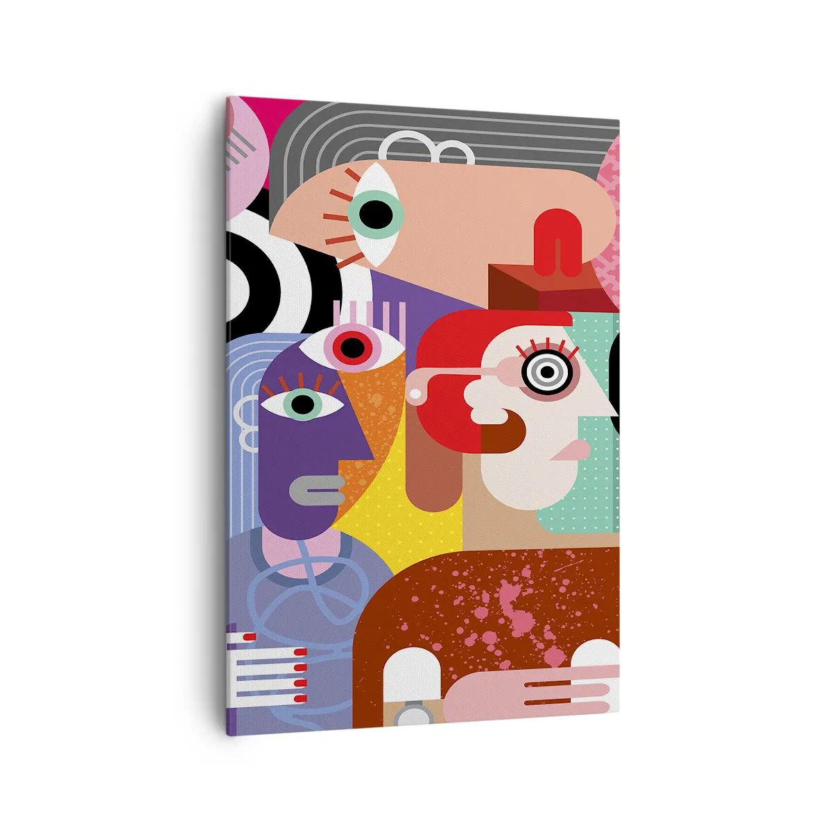 Obraz na plátně - My od pána Picassa - 70x100 cm