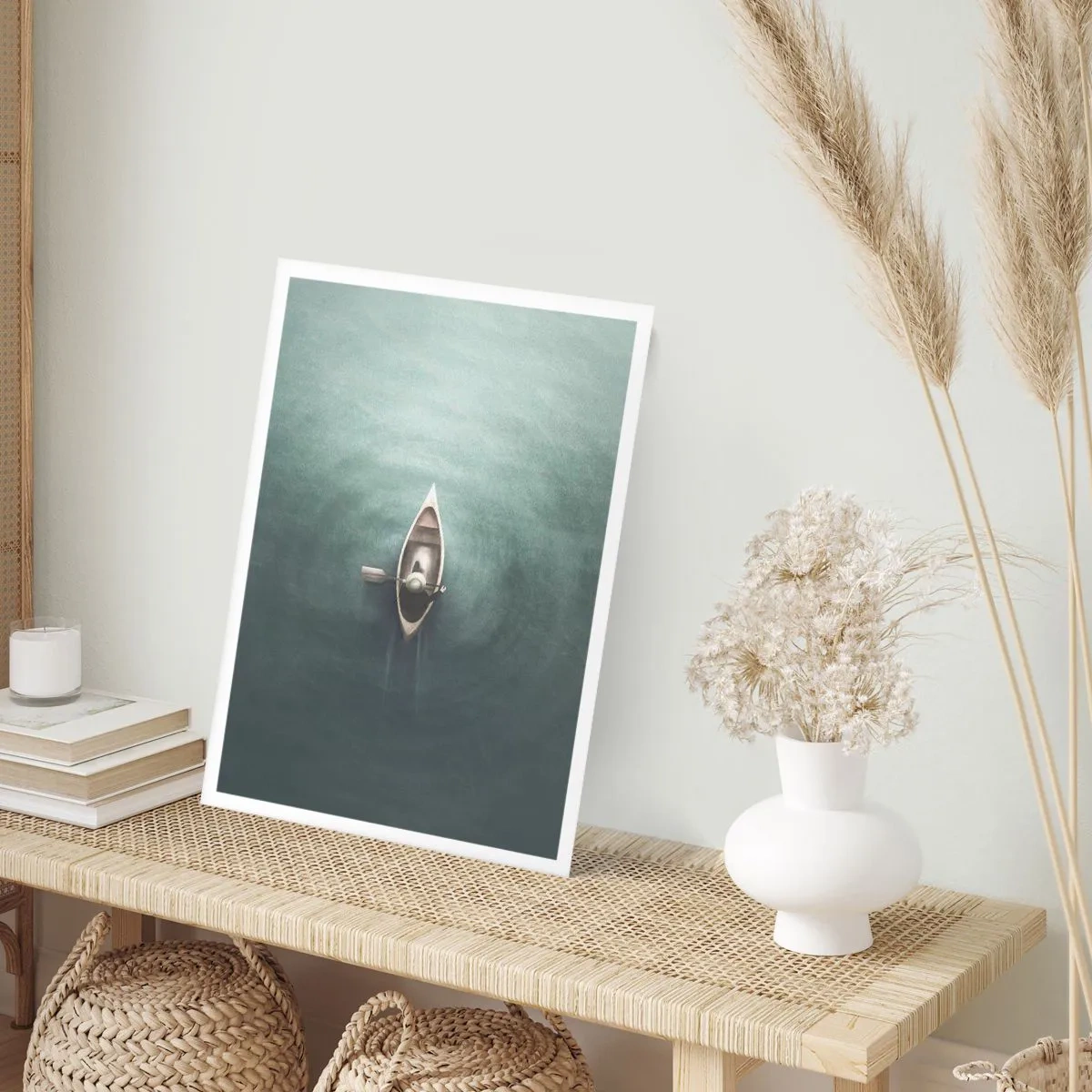 Plakát - Přes měsíční jezero - 50x70 cm