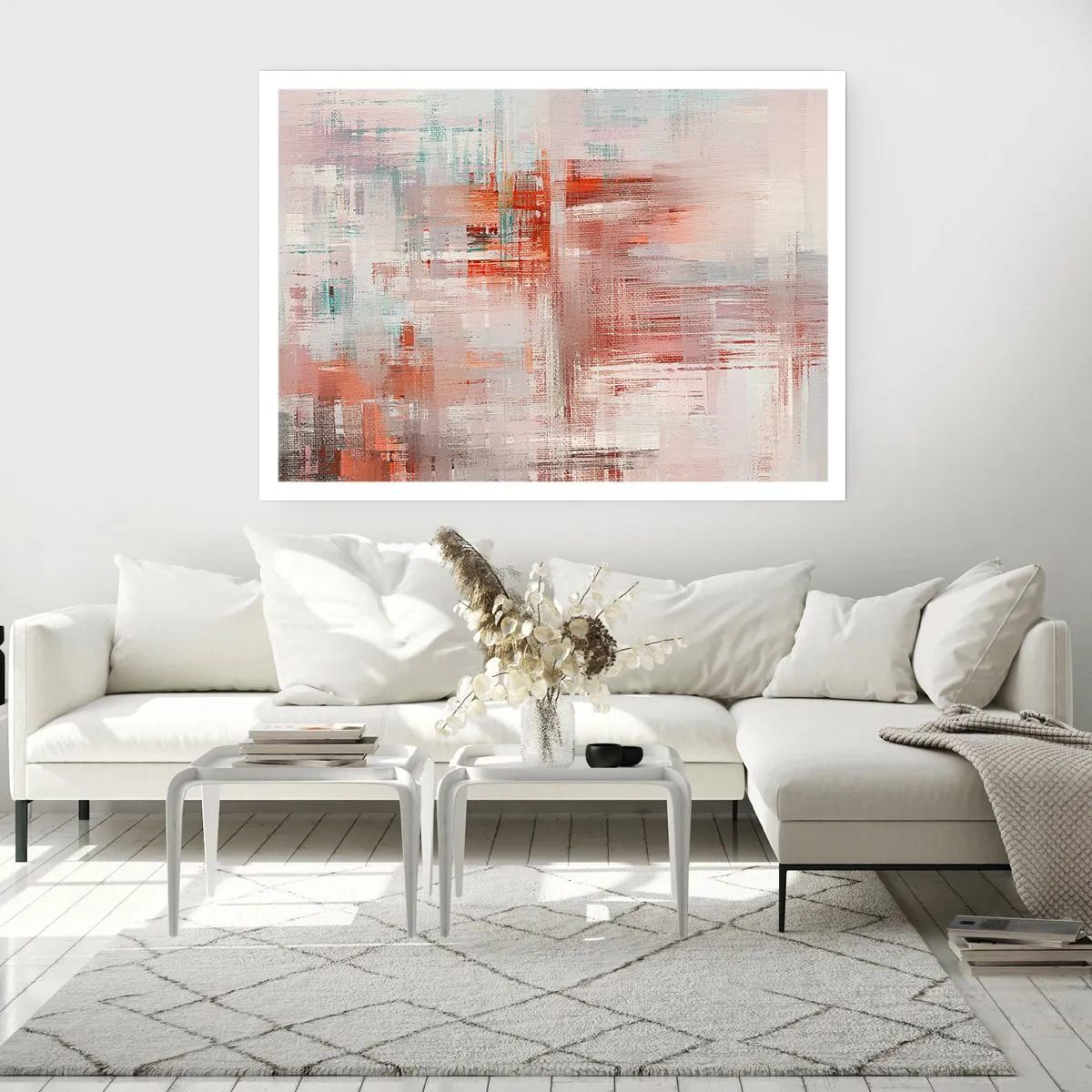 Plakát - Zamlžené. Ale růžové - 70x50 cm