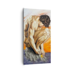 Obraz na plátně - Ponořen do sebe - 65x120 cm