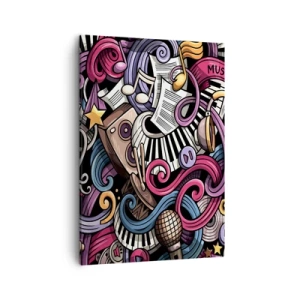 Obraz na plátně - Komplikovaná melodie - 50x70 cm