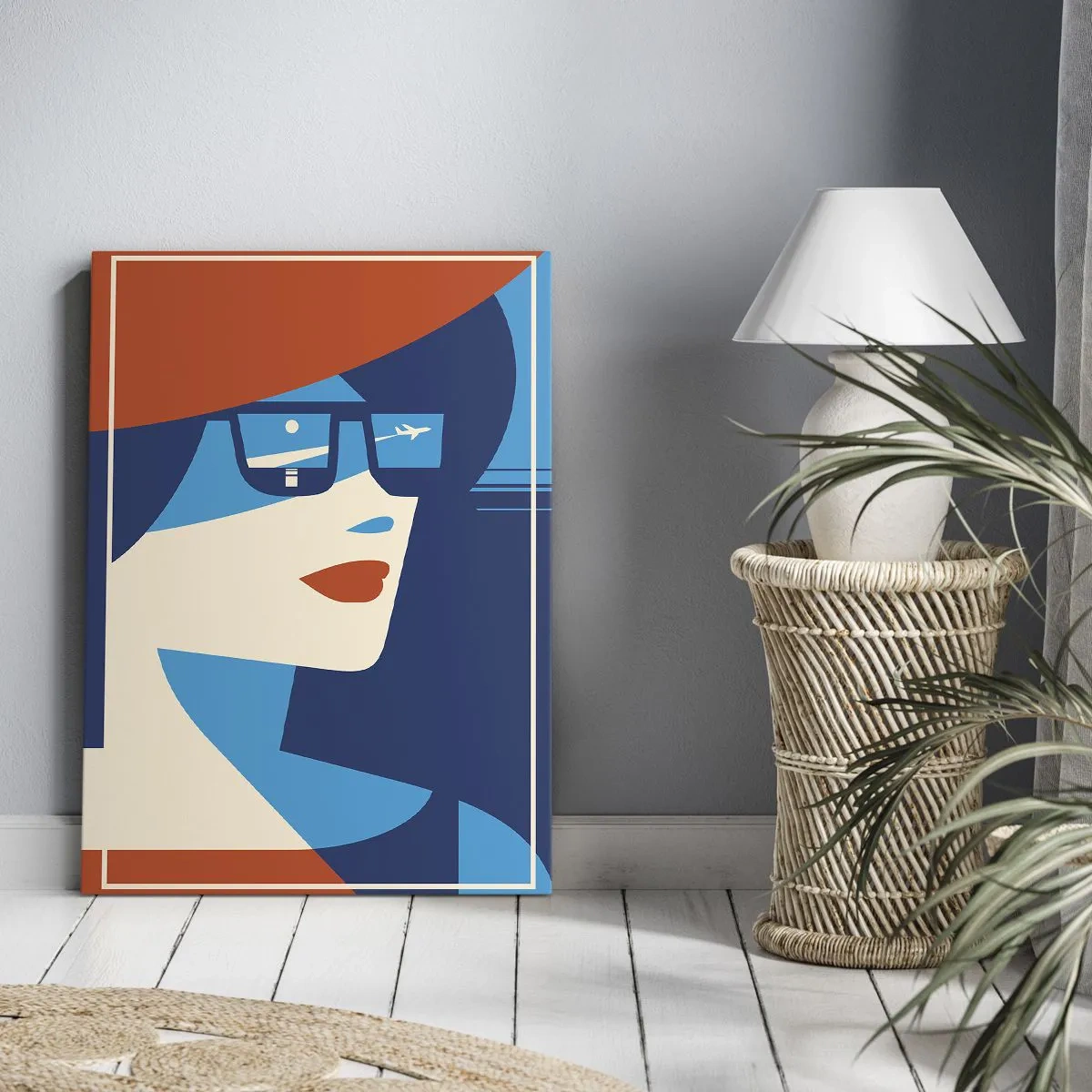 Obraz na plátně - Prázdninová cesta - 55x100 cm