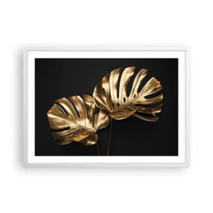 Plakát v bílém rámu - Poklady přírody - 70x50 cm