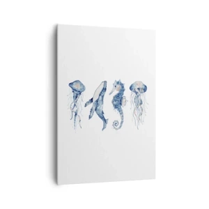 Obraz na plátně - Mořská divočina - 70x100 cm