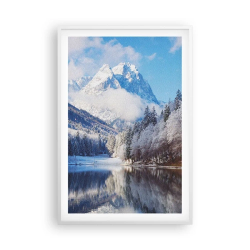 Plakát v bílém rámu - Sněhová stráž - 61x91 cm