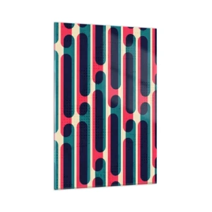 Obraz na skle - Dovnitř a dopředu - 80x120 cm