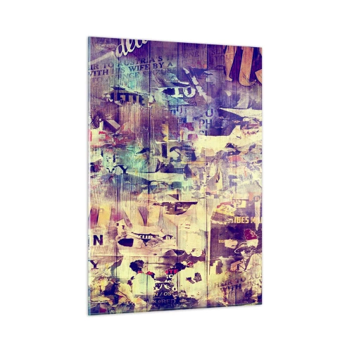 Obraz na skle - A tohle zůstane - 50x70 cm