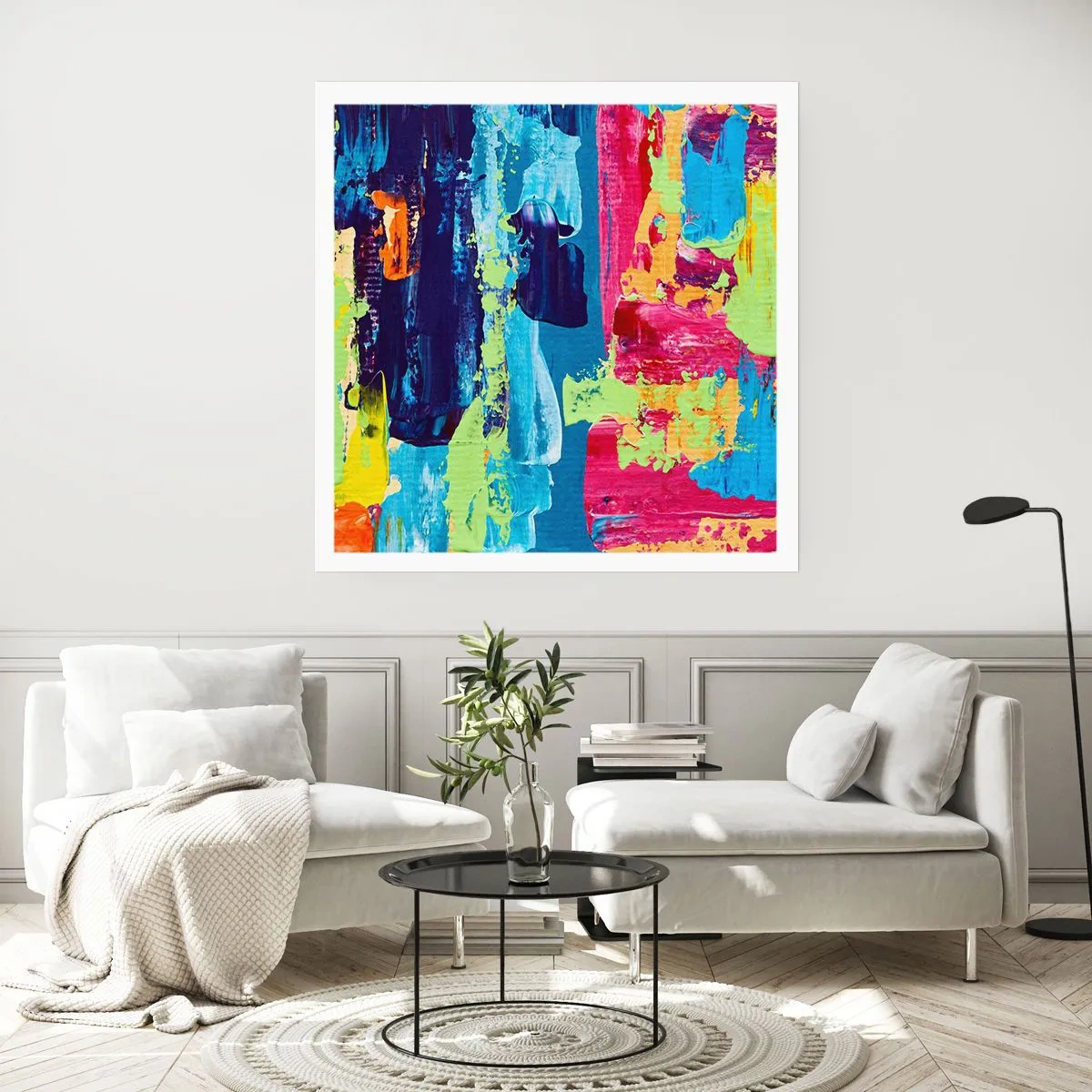 Plakát - Život je krásný! - 60x60 cm