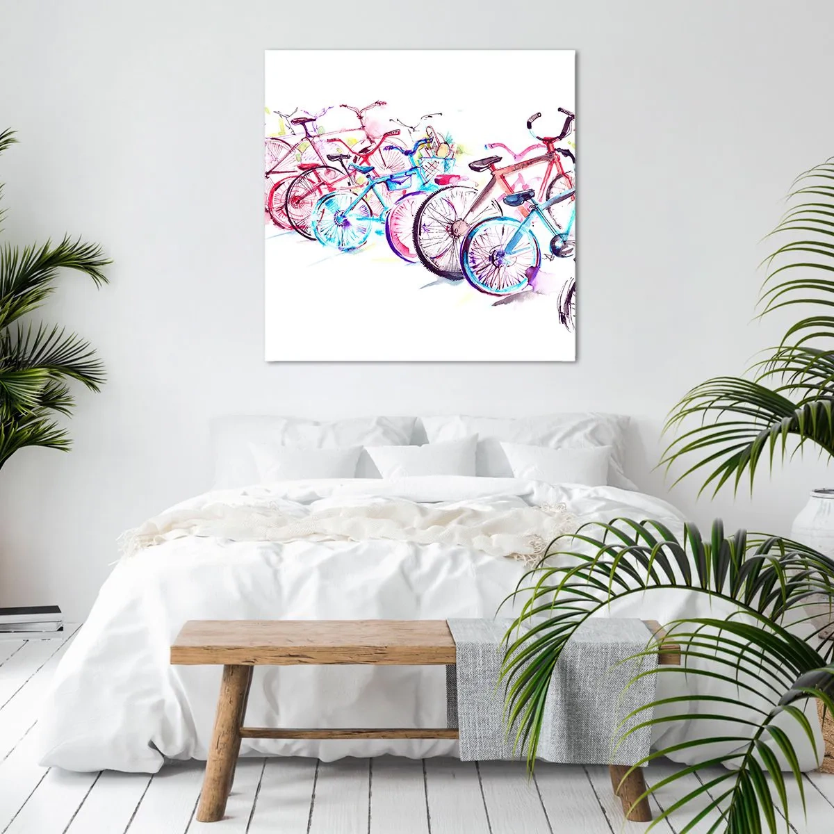 Obraz na plátně - Sjezd Antimoto klubu - 60x60 cm