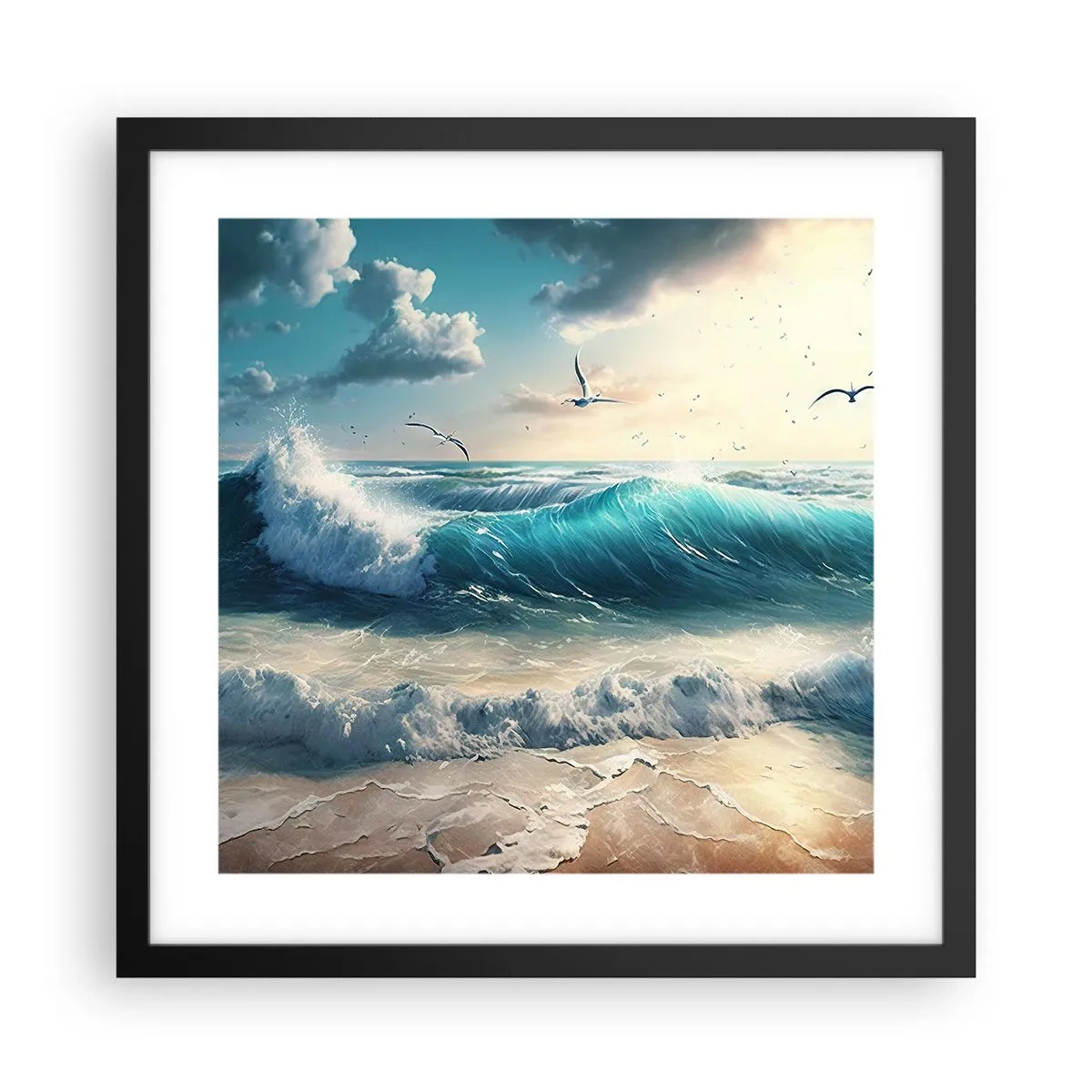 Plakát v černém rámu - Šustění jen pro tebe - 40x40 cm