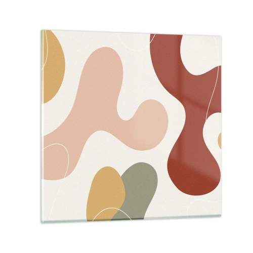 Obraz na skle - Klikyháky - 30x30 cm