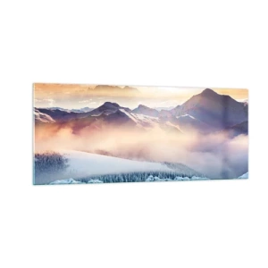 Obraz na skle - Síla a čistota přírody - 100x40 cm