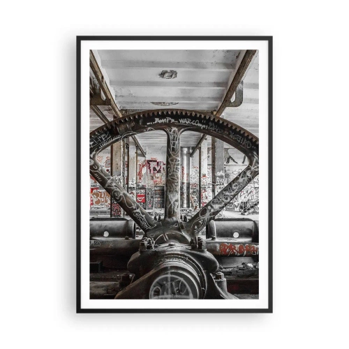 Plakát v černém rámu - Tajný život továrny - 70x100 cm