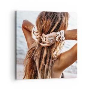 Obraz na plátně - Sestra vody a slunce - 70x70 cm