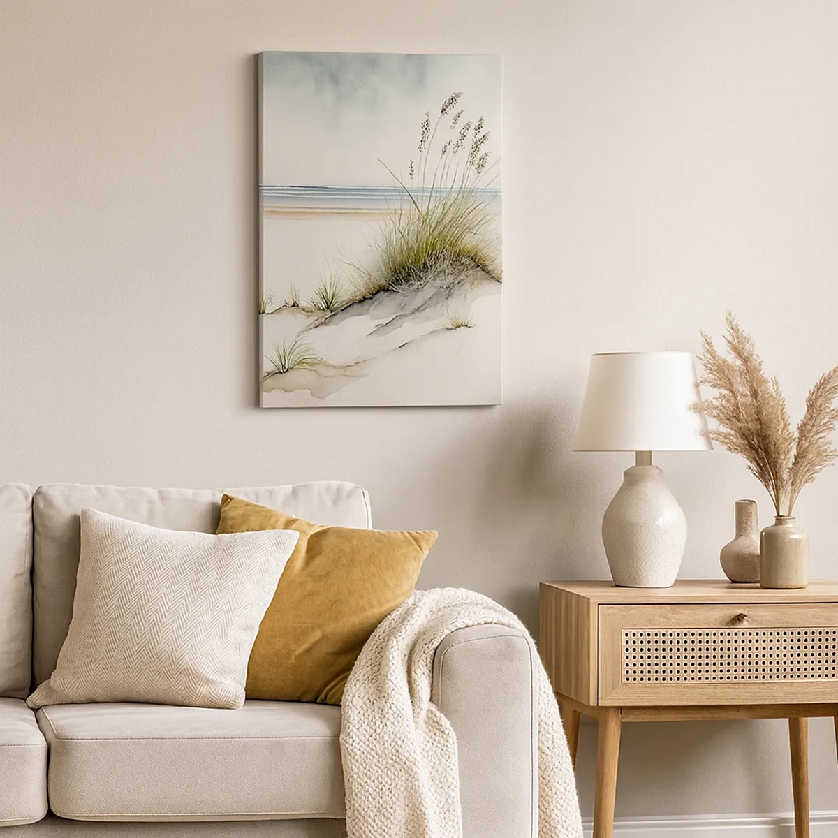 Obraz na plátně - Stvořená větrem - 50x70 cm