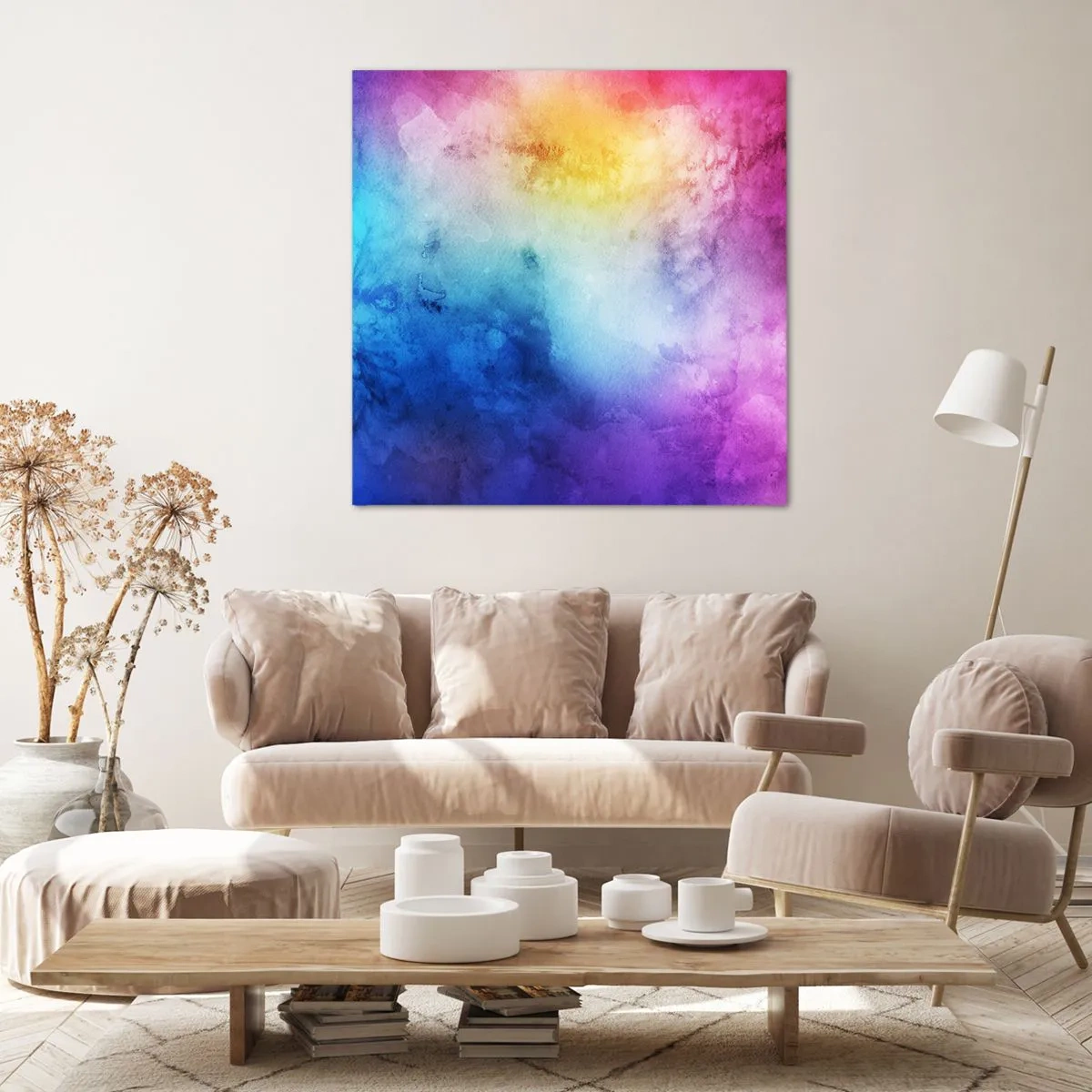 Obraz na plátně - Téměř v sedmém nebi - 40x40 cm