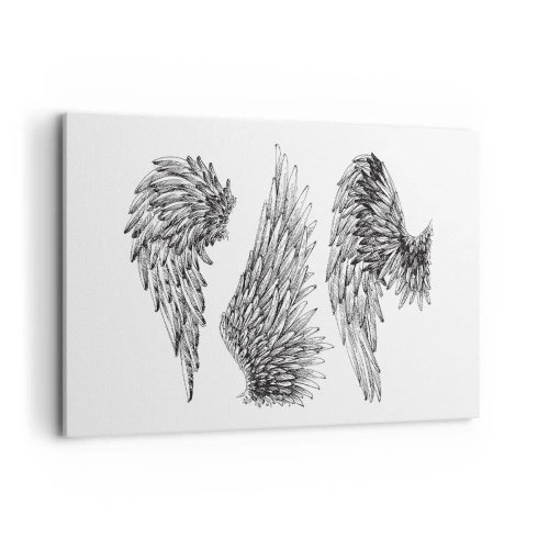 Obraz na plátně - I ty se můžeš stát andělem - 120x80 cm