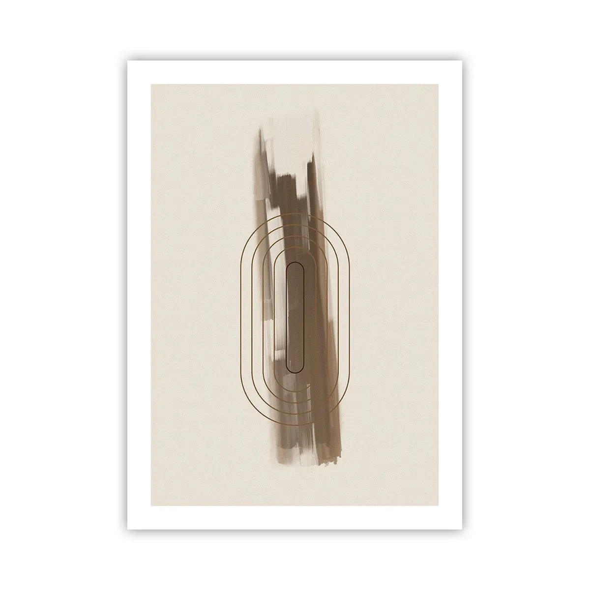 Plakát - Závan šedi - 50x70 cm
