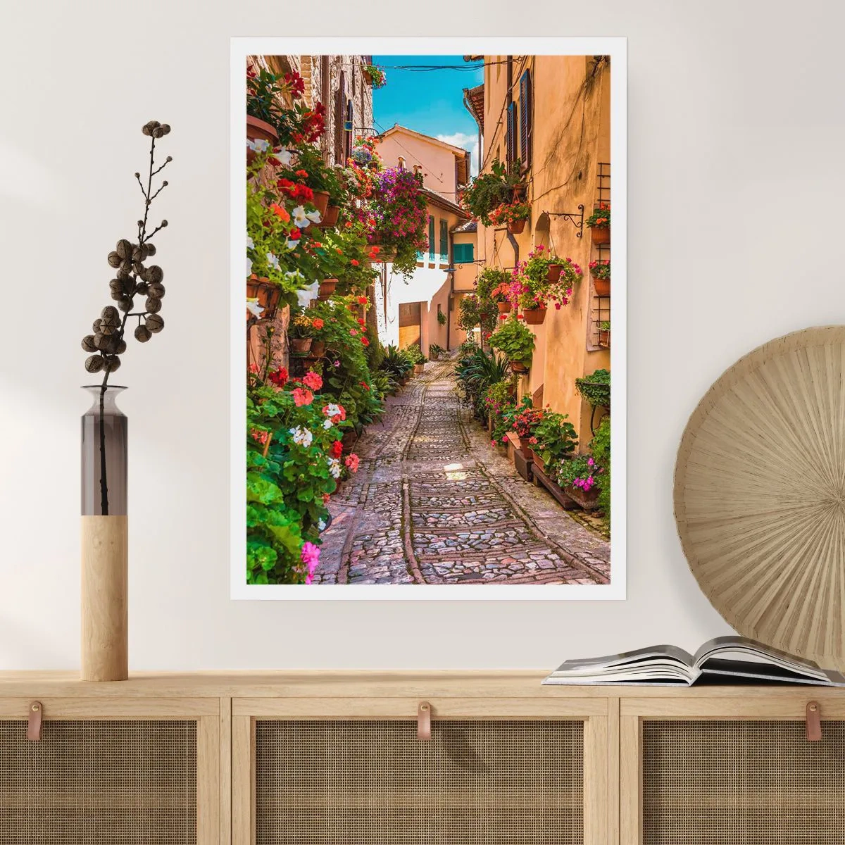 Plakát - Italské zákoutí - 50x70 cm