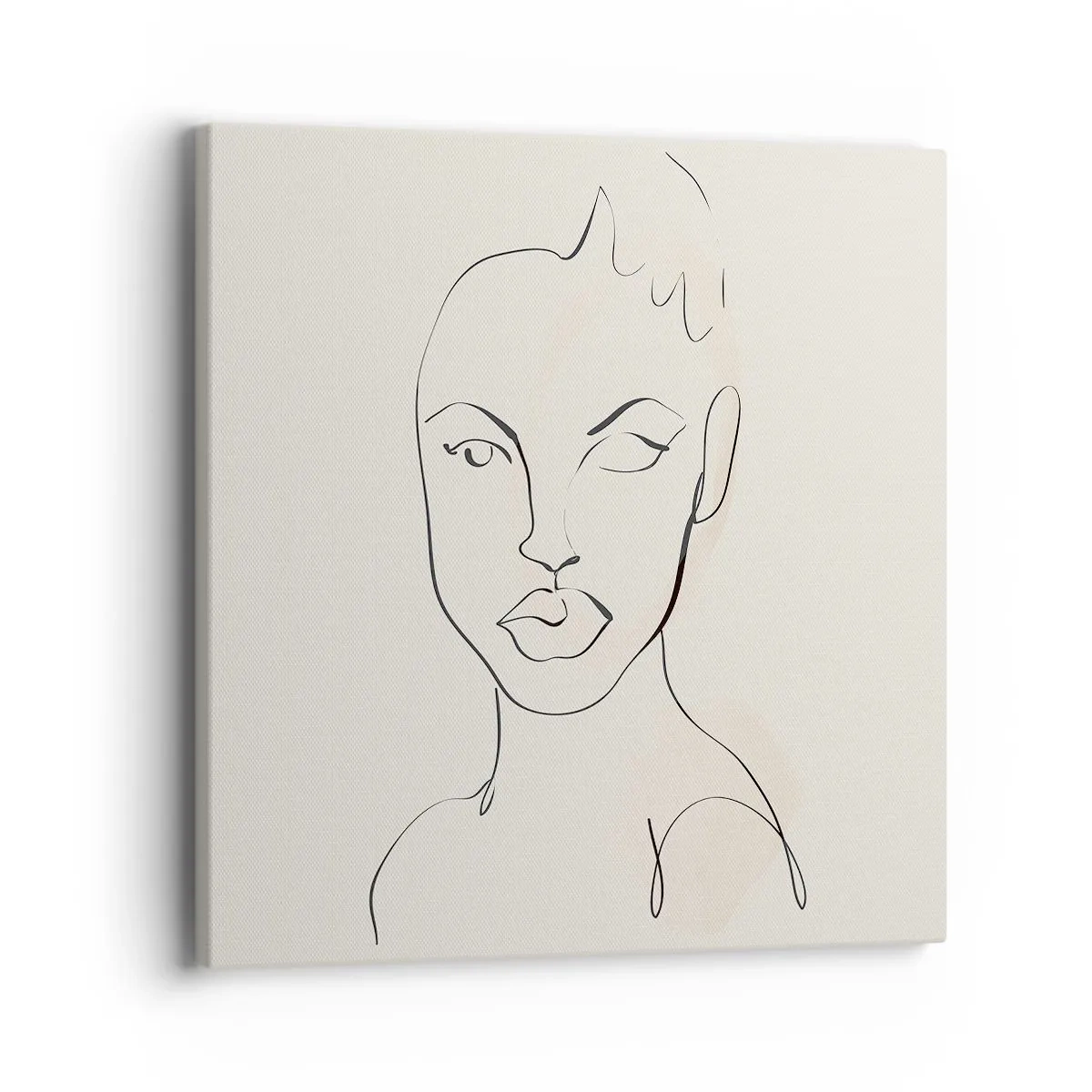 Obraz na plátně - Obrys smyslnosti - 40x40 cm