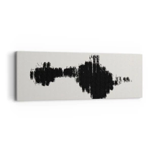 Obraz na plátně - Vibrace představivosti - 90x30 cm