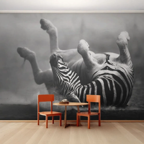 Fototapeta Samolepicí Deluxe Sticker - Je to k popukání - Zvířata, Žebra, Příroda - 250x175 cm